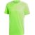 Adidas Entrada 18 Shirt Korte Mouw Heren - Solar Green / Wit