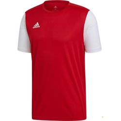 Adidas Estro 19 Shirt Korte Mouw Heren - Rood / Wit