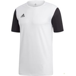 Adidas Estro 19 Shirt Korte Mouw Heren - Wit / Zwart