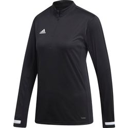 Adidas Team 19 Ziptop Dames - Zwart / Wit