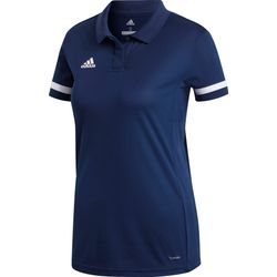 Adidas Team 19 Polo Dames - Marine / Wit