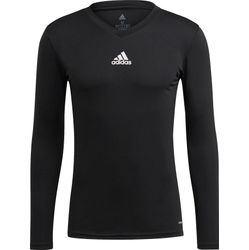 Adidas Base Tee 21 Shirt Lange Mouw Heren - Zwart