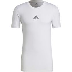 Adidas Techfit Shirt Heren - Wit