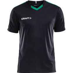 Craft Progress Contrast Shirt Korte Mouw Heren - Zwart / Groen