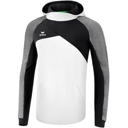 Erima Premium One 2.0 Sweatshirt Met Capuchon Heren - Wit / Zwart