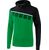 Erima 5-C Sweatshirt Met Capuchon Heren - Smaragd / Zwart / Wit