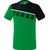 Erima 5-C T-Shirt Kinderen - Smaragd / Zwart / Wit