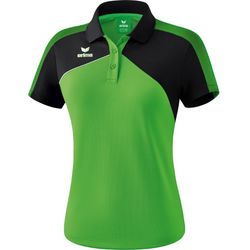 Erima Premium One 2.0 Polo Dames - Green / Zwart / Wit