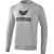 Erima Essential Sweatshirt Heren - Licht Grey Melange / Zwart