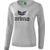 Erima Essential Sweatshirt Dames - Licht Grey Melange / Zwart