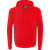Erima Essential Team Sweatshirt Met Capuchon Heren - Rood / Slate Grey