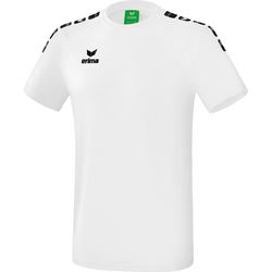 Erima Essential 5-C T-Shirt Kinderen - Wit / Zwart