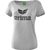 Erima Essential T-Shirt Dames - Licht Grey Melange / Zwart