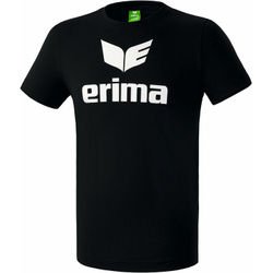 Erima Promo T-Shirt Kinderen - Zwart / Wit