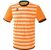 Erima Barcelona Shirt Korte Mouw Kinderen - Neon Oranje / Zwart