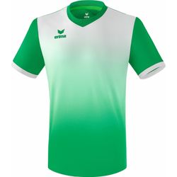 Erima Leeds Shirt Korte Mouw Heren - Smaragd / Wit
