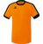 Erima Retro Star Shirt Korte Mouw Kinderen - New Orange / Zwart