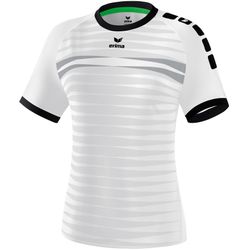 Erima Ferrara 2.0 Shirt Korte Mouw Dames - Wit / Zwart