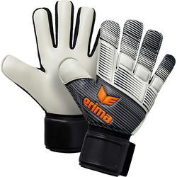 Erima Skinator Hybrid Training Keepershandschoenen - Zwart / Wit / Neon Oranje