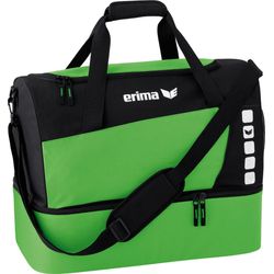 Erima Club 5 (Large) Sac De Sport Avec Compartiment Inférieur - Noir / Green