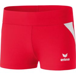 Erima Hot Pants Femmes - Rouge / Blanc