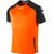Hummel Aarhus Shirt Korte Mouw Heren - Fluo Oranje / Zwart