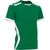Hummel Club Shirt Korte Mouw Heren - Groen / Wit