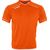 Hummel Leeds Shirt Korte Mouw Heren - Oranje / Wit