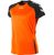 Hummel Aarhus Shirt Korte Mouw Dames - Fluo Oranje / Zwart