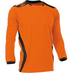 Voorvertoning: Hummel Club Voetbalshirt Lange Mouw Heren - Oranje / Zwart