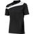 Hummel Elite T-Shirt Kinderen - Zwart / Wit