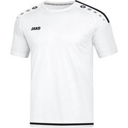 Jako Striker 2.0 Shirt Korte Mouw Kinderen - Wit / Zwart