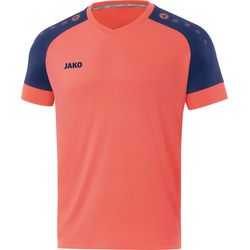 Jako Champ 2.0 Maillot Manches Courtes Hommes - Corail / Navy