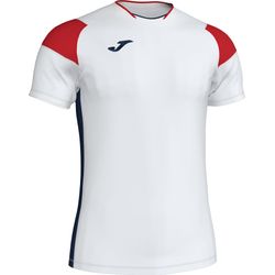 Joma Crew III T-Shirt Enfants - Blanc / Marine / Rouge