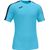 Joma Academy III Maillot Manches Courtes Enfants - Fluor Turquoise / Marine