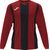 Joma Pisa II Voetbalshirt Lange Mouw Heren - Rood / Zwart