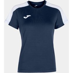 Joma Academy III Shirt Korte Mouw Dames - Marine / Wit
