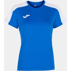Joma Academy III Maillot Manches Courtes Femmes - Royal / Blanc