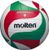 Molten V5m2501 School Volleybal - Wit / Rood / Groen