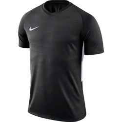 Nike Tiempo Premier Shirt Korte Mouw Kinderen - Zwart / Wit