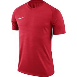 Nike Tiempo Premier Shirt Korte Mouw Kinderen - Rood / Wit