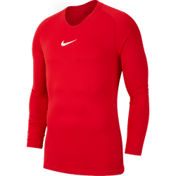 Nike Park First Layer Shirt Lange Mouw Heren - Rood
