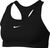 Nike Swoosh Medium-Support Bra Dames - Zwart