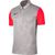 Nike Trophy IV Maillot Manches Courtes Hommes - Gris / Rouge Fluo