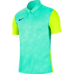 Nike Trophy IV Maillot Manches Courtes Hommes - Fluor Turquoise / Jaune Fluo
