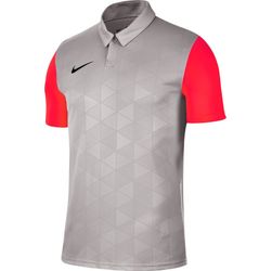 Nike Trophy IV Shirt Korte Mouw Kinderen - Grijs / Fluorood