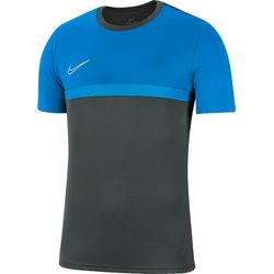Nike Academy Pro T-Shirt Heren - Antraciet / Royal