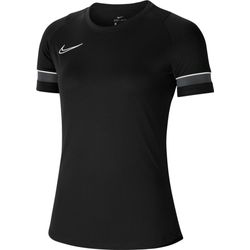 Nike Academy 21 T-Shirt Dames - Zwart / Antraciet