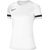 Nike Academy 21 T-Shirt Dames - Wit / Zwart
