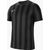 Nike Striped Division IV Shirt Korte Mouw Kinderen - Antraciet / Zwart